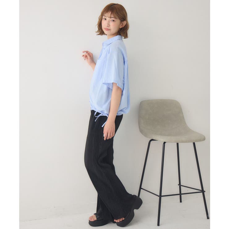 ギャザードルマン半袖SH | RETRO GIRL | 詳細画像31 