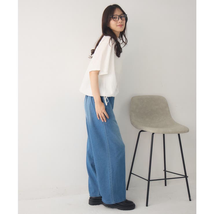 ギャザードルマン半袖SH | RETRO GIRL | 詳細画像5 