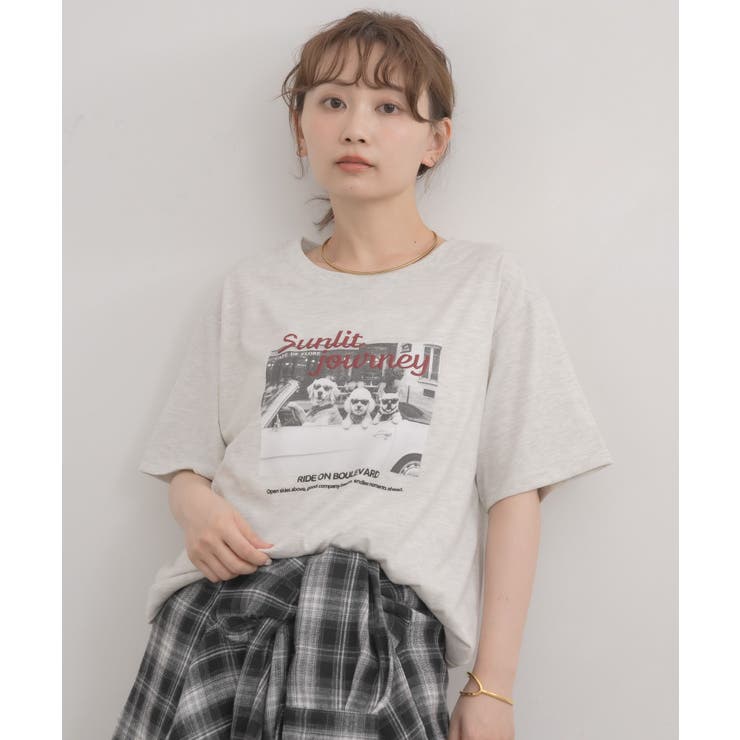 アニマルプリントTシャツ | RETRO GIRL | 詳細画像12 