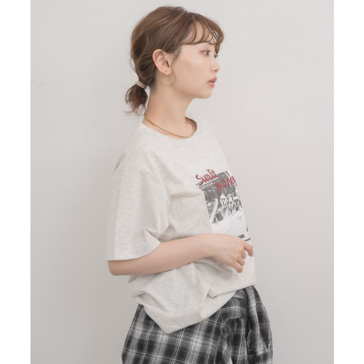 アニマルプリントTシャツ | RETRO GIRL | 詳細画像14 