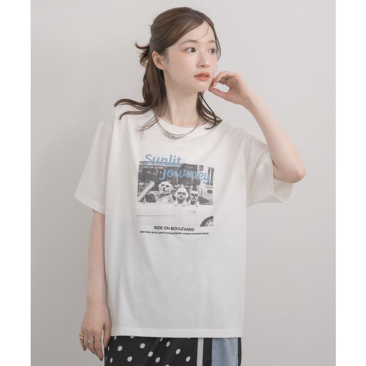 アニマルプリントTシャツ | RETRO GIRL | 詳細画像7 