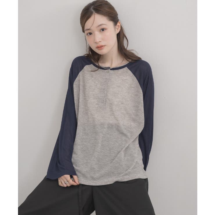 2wayラグランロンTシャツ | RETRO GIRL | 詳細画像18 