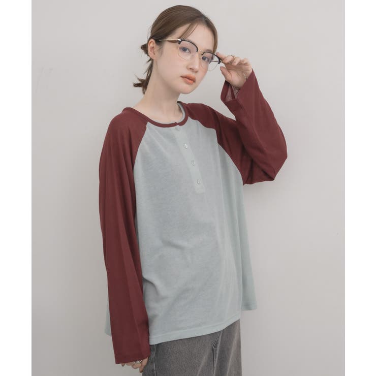 2wayラグランロンTシャツ | RETRO GIRL | 詳細画像8 