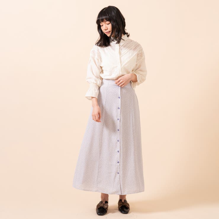 ○RETRO GIRL○ FボタンマーメイドSK2[品番：RTGW0000790]｜RETRO GIRL