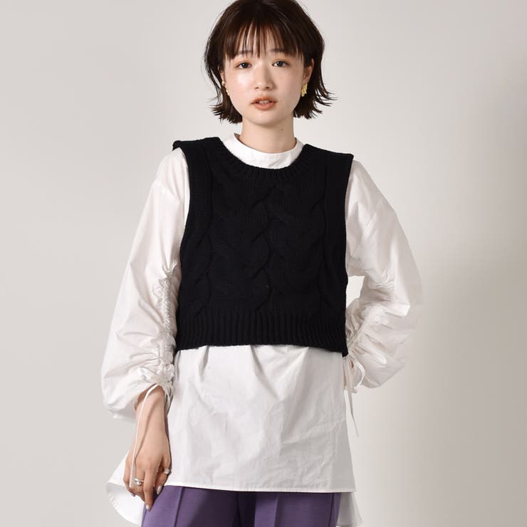 ◆RETRO GIRL◆ ケーブルベストSET