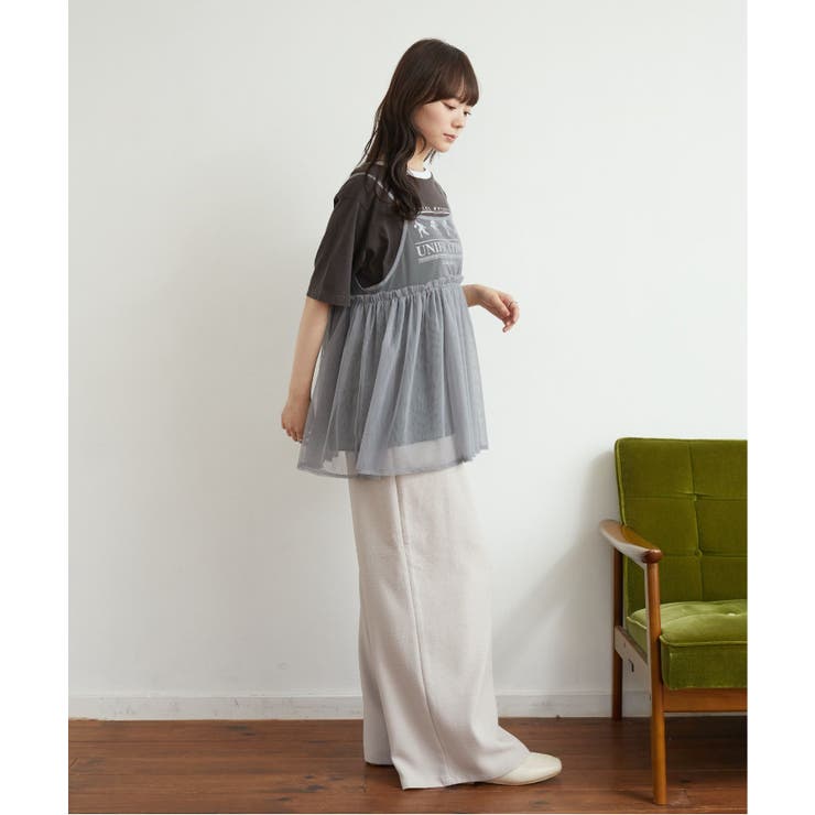 チュールビスチェ 【レトロガール】キャミソール/ビスチェ[品番