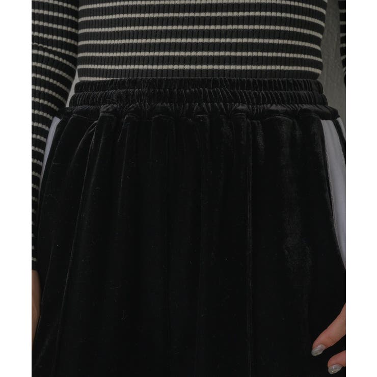 サイドラインベロアPT | RETRO GIRL | 詳細画像10 