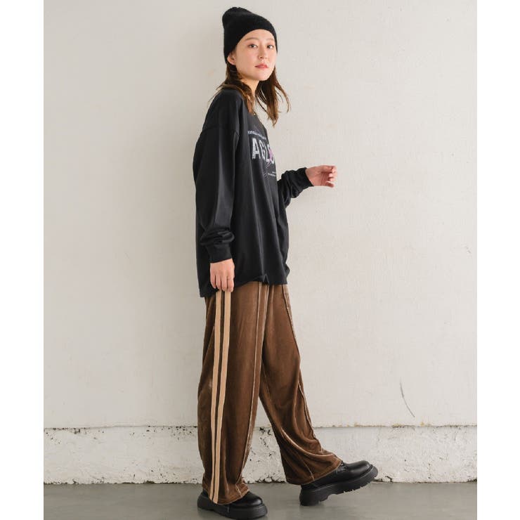 サイドラインベロアPT | RETRO GIRL | 詳細画像15 