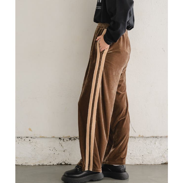 サイドラインベロアPT | RETRO GIRL | 詳細画像19 