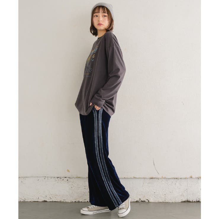 サイドラインベロアPT | RETRO GIRL | 詳細画像23 