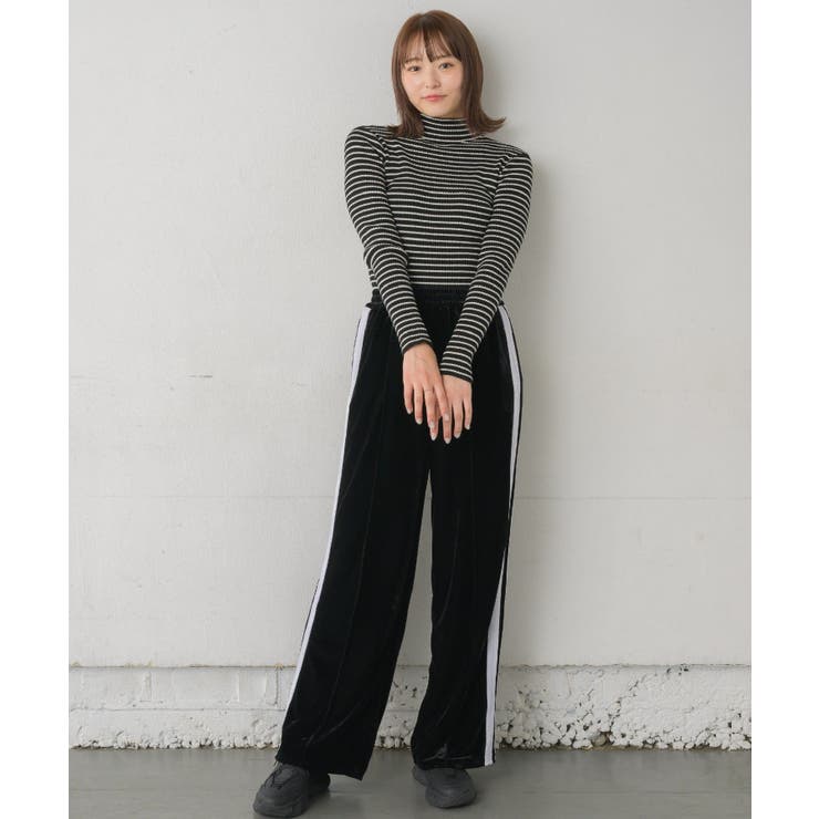 サイドラインベロアPT | RETRO GIRL | 詳細画像3 