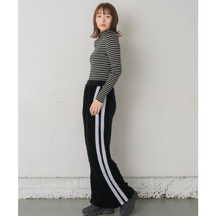 サイドラインベロアPT | RETRO GIRL | 詳細画像5 