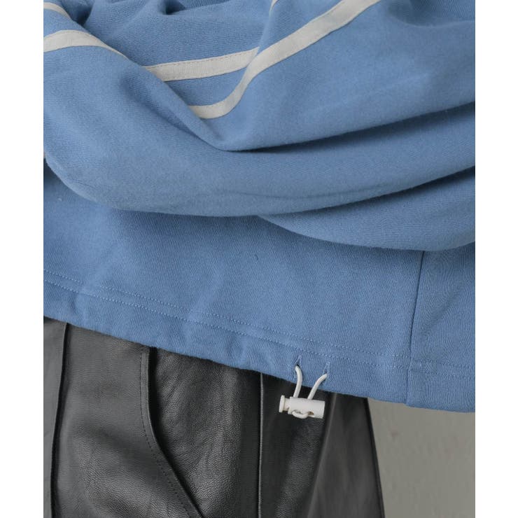 ラインハーフZIPトレーナー 【レトロガール】ショート丈トップス/スポーティー | RETRO GIRL | 詳細画像23 