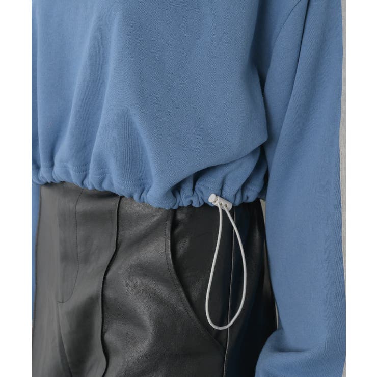 ラインハーフZIPトレーナー 【レトロガール】ショート丈トップス/スポーティー | RETRO GIRL | 詳細画像24 