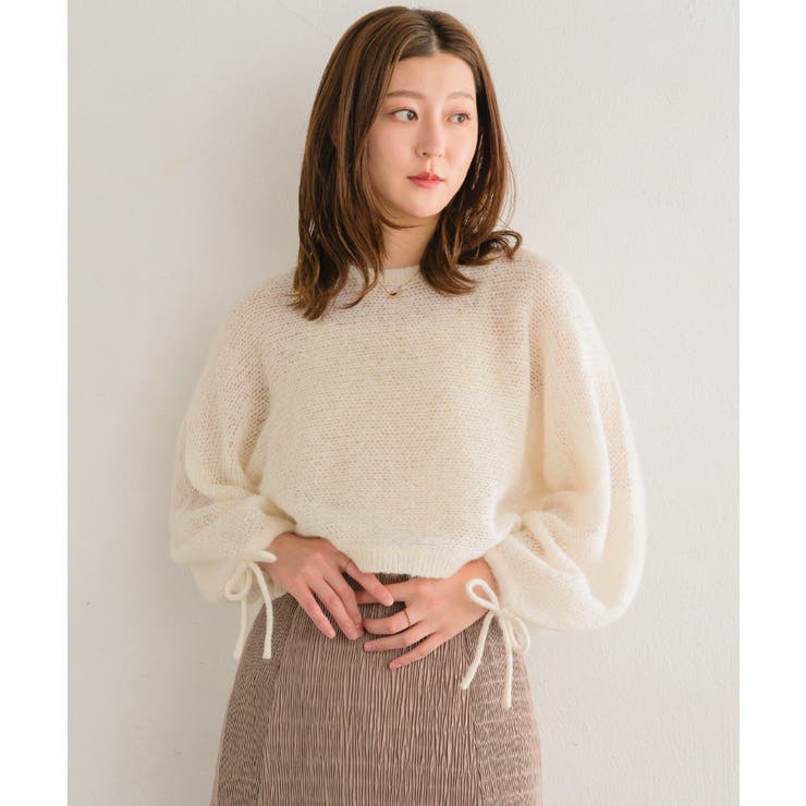 MOHAIR KNIT P/O WOMEN221値下げしました