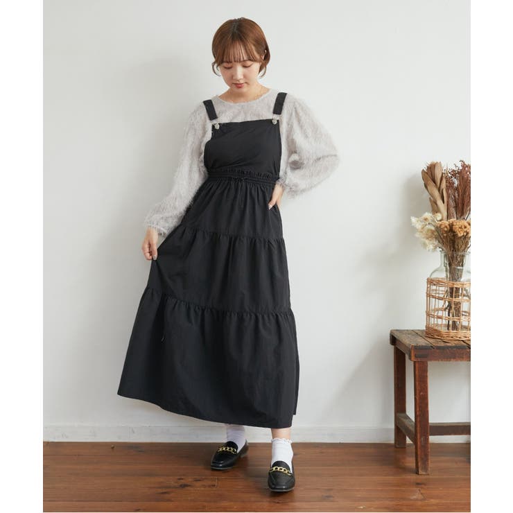 trunc88 2way Syakasyaka ジャンパースカート サロペ trunc88 2way Syakasyaka Jumper Skirt - メルカリ