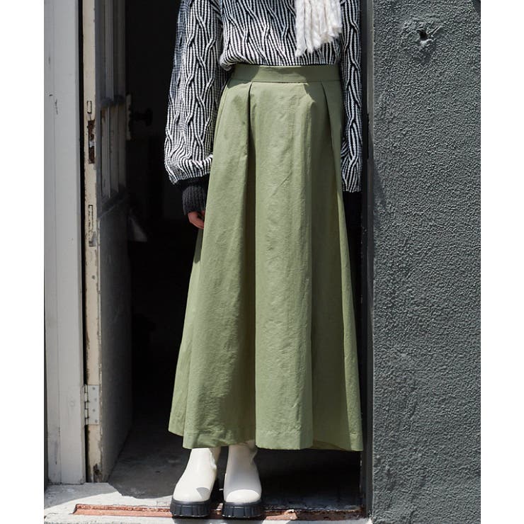 ナイロンアシメフレアSK | RETRO GIRL | 詳細画像1 