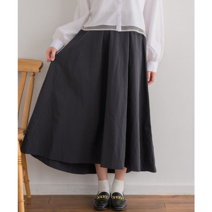 ナイロンアシメフレアSK | RETRO GIRL | 詳細画像13 