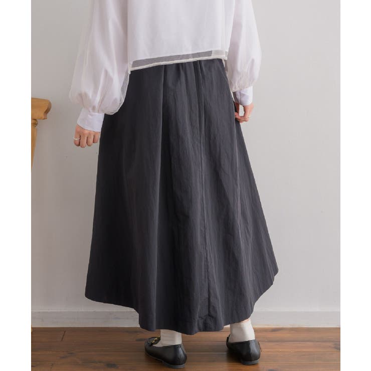 ナイロンアシメフレアSK | RETRO GIRL | 詳細画像15 