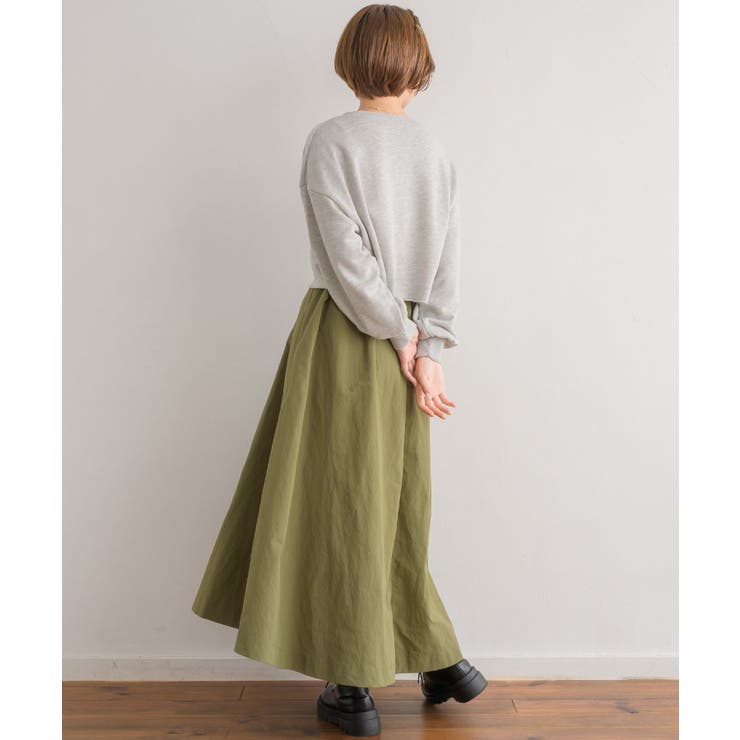 ナイロンアシメフレアSK | RETRO GIRL | 詳細画像24 