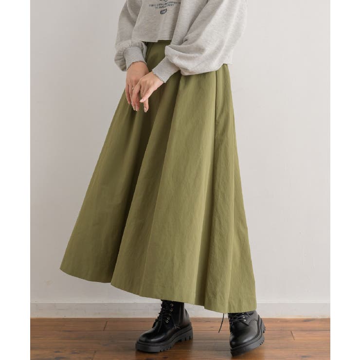 ナイロンアシメフレアSK | RETRO GIRL | 詳細画像25 