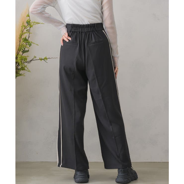 サイドラインワイドPT レトロガール ラインパンツ | RETRO GIRL | 詳細画像21 