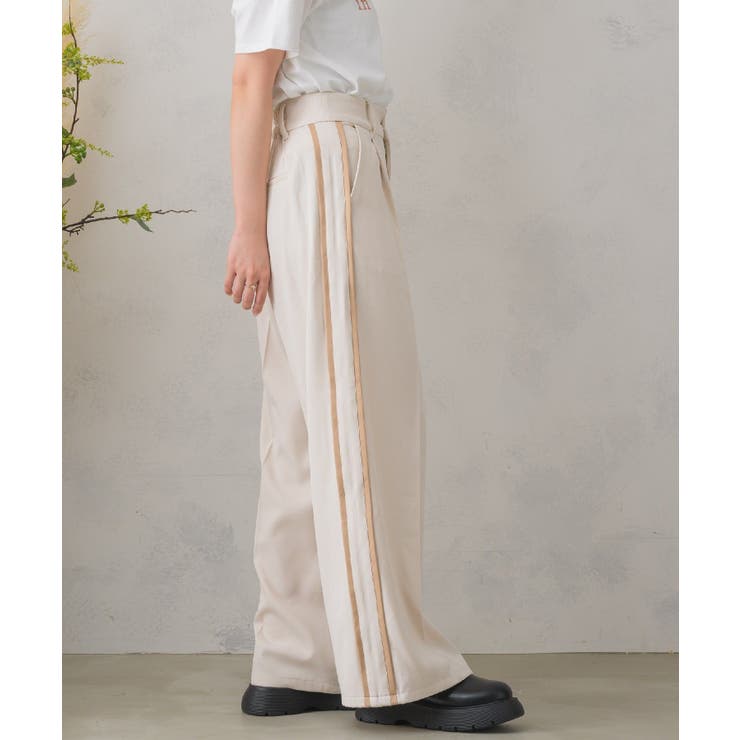 サイドラインワイドPT レトロガール ラインパンツ | RETRO GIRL | 詳細画像28 