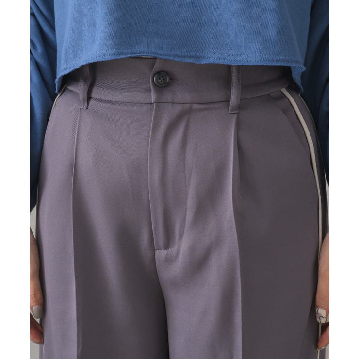 サイドラインワイドPT レトロガール ラインパンツ | RETRO GIRL | 詳細画像8 