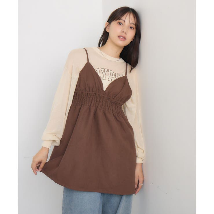 ウエストギャザーミニOP | RETRO GIRL | 詳細画像1 