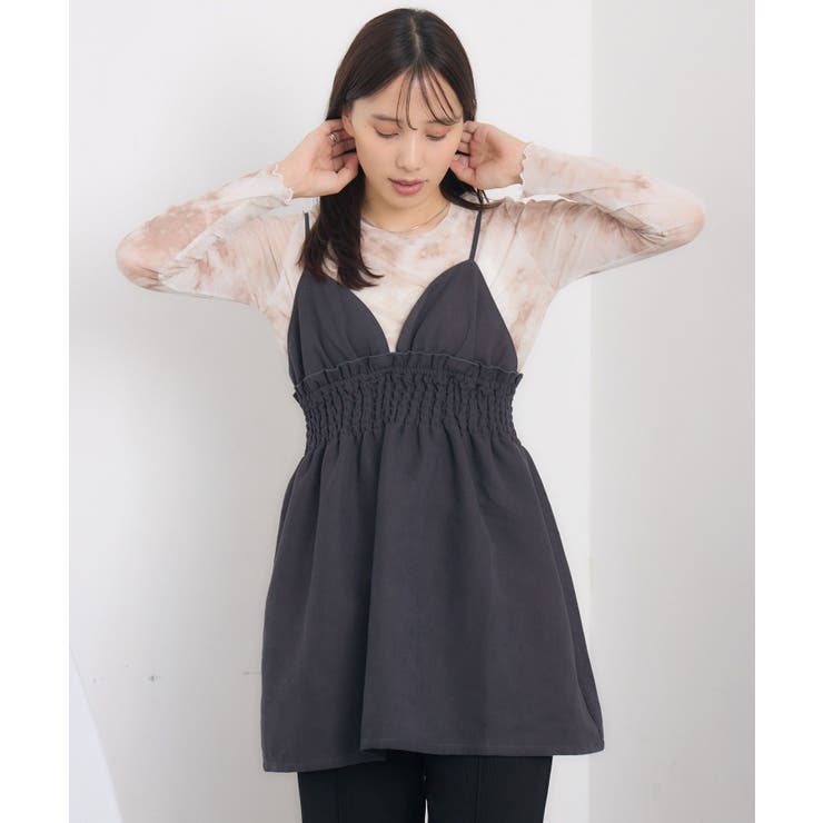 ウエストギャザーミニOP | RETRO GIRL | 詳細画像14 