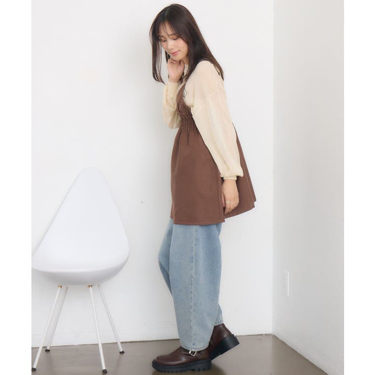 ウエストギャザーミニOP | RETRO GIRL | 詳細画像21 