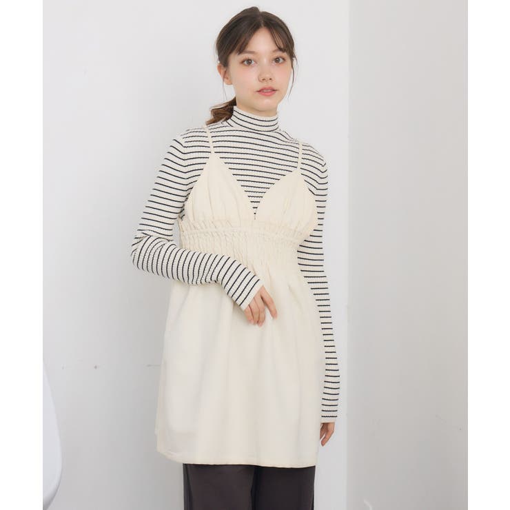 ウエストギャザーミニOP | RETRO GIRL | 詳細画像6 