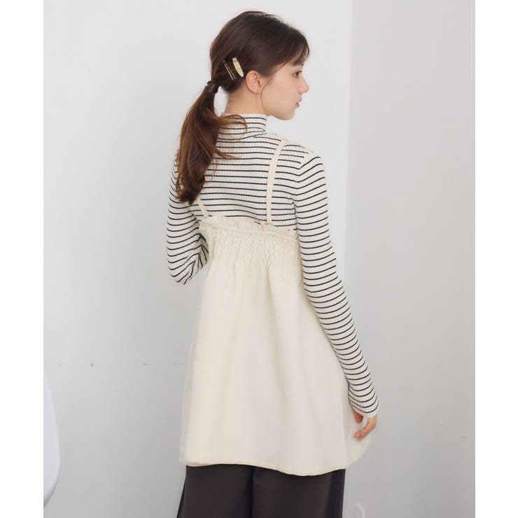 ウエストギャザーミニOP | RETRO GIRL | 詳細画像9 