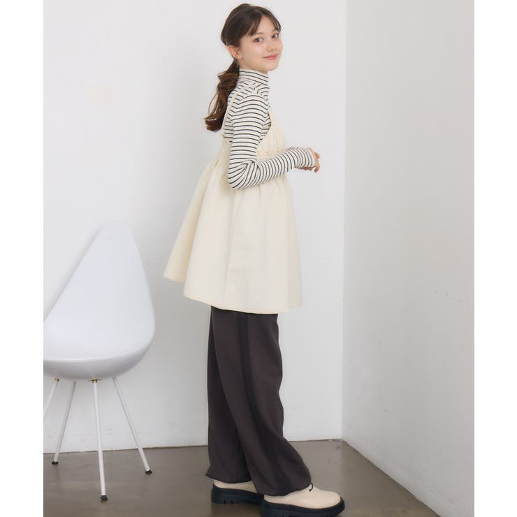 WHT4 | ウエストギャザーミニOP | RETRO GIRL