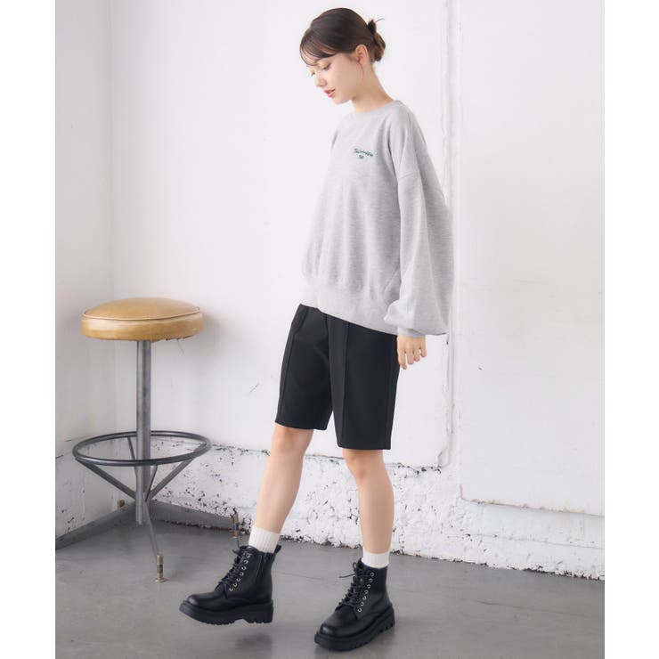 ワッペントレーナー[品番：RTGW0008479]｜RETRO GIRL（レトロ
