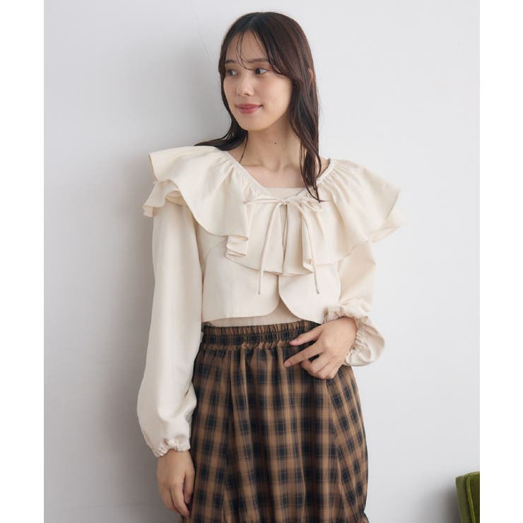 フリルボレロ[品番：RTGW0008489]｜RETRO GIRL（レトロガール）の