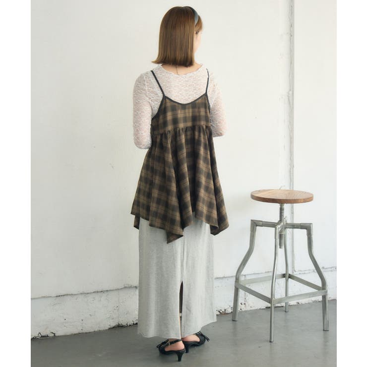 リボン2WAYチュニックキャミOP | RETRO GIRL | 詳細画像6 