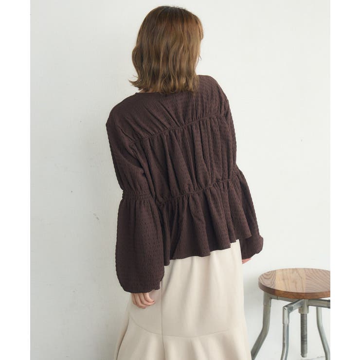 リボンペプラムギャザーBL | RETRO GIRL | 詳細画像10 