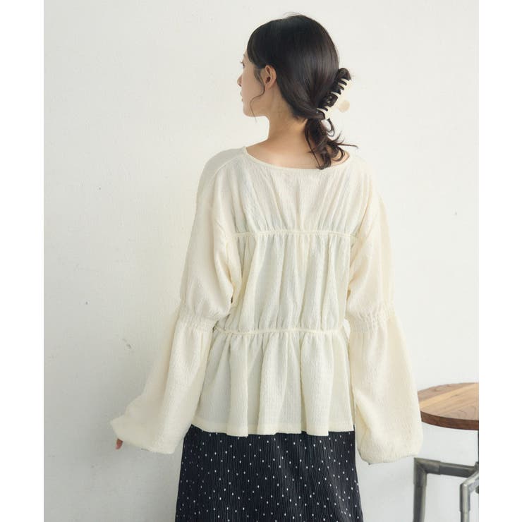 リボンペプラムギャザーBL | RETRO GIRL | 詳細画像19 