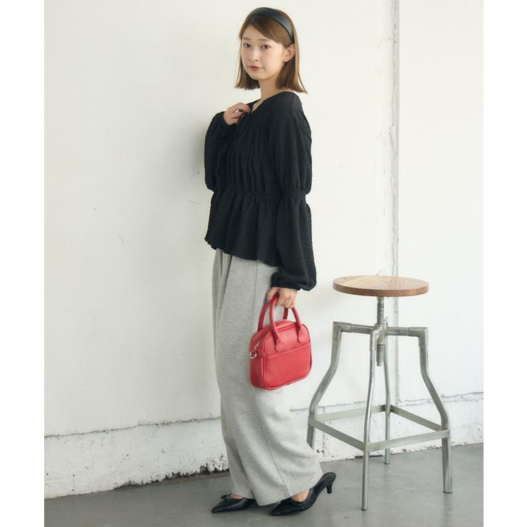 リボンペプラムギャザーBL | RETRO GIRL | 詳細画像24 