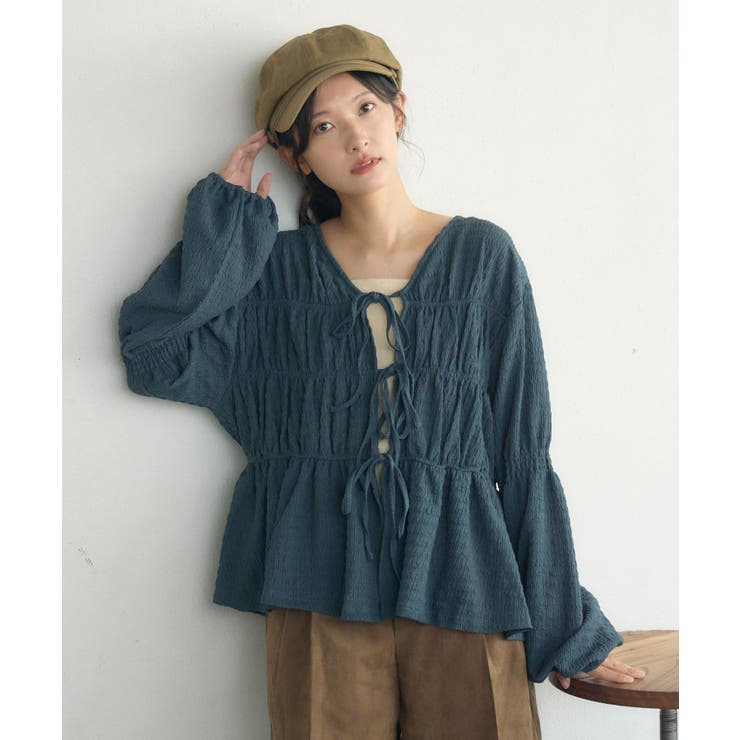 リボンペプラムギャザーBL | RETRO GIRL | 詳細画像34 