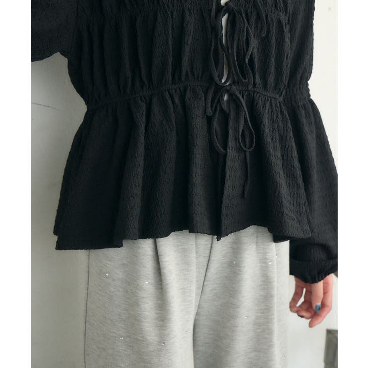 リボンペプラムギャザーBL | RETRO GIRL | 詳細画像42 