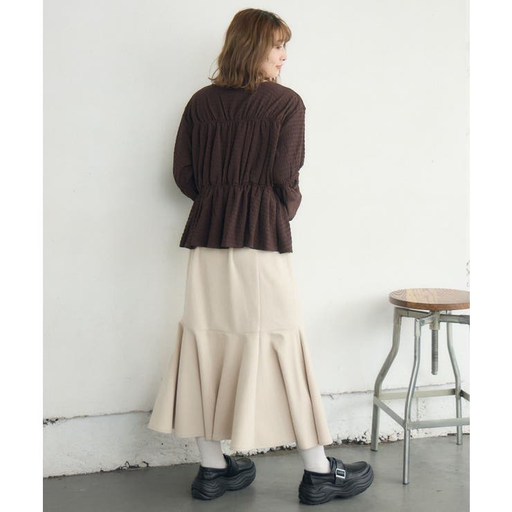 リボンペプラムギャザーBL | RETRO GIRL | 詳細画像6 