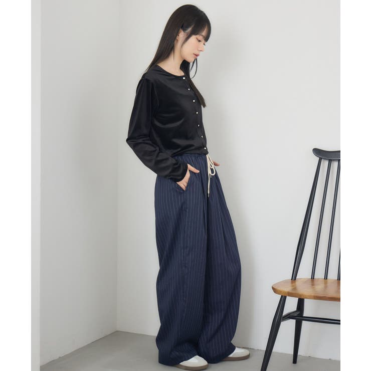 ベロア金釦カーデ | RETRO GIRL | 詳細画像13 