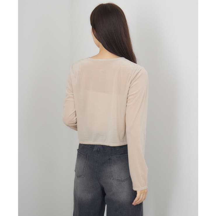 ベロア金釦カーデ | RETRO GIRL | 詳細画像26 