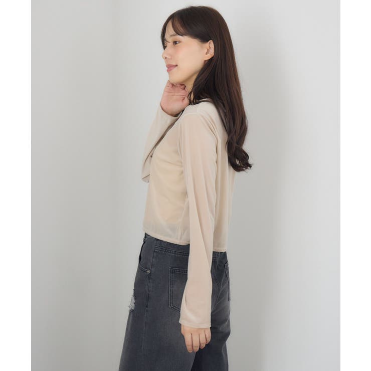 ベロア金釦カーデ | RETRO GIRL | 詳細画像27 