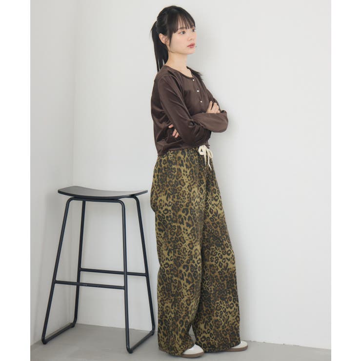 ベロア金釦カーデ | RETRO GIRL | 詳細画像5 