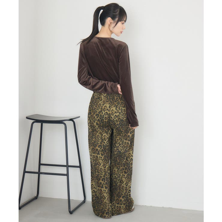 ベロア金釦カーデ | RETRO GIRL | 詳細画像6 