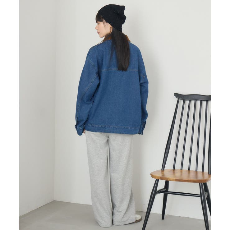 コーデュロイ衿デニムGジャン | RETRO GIRL | 詳細画像25 