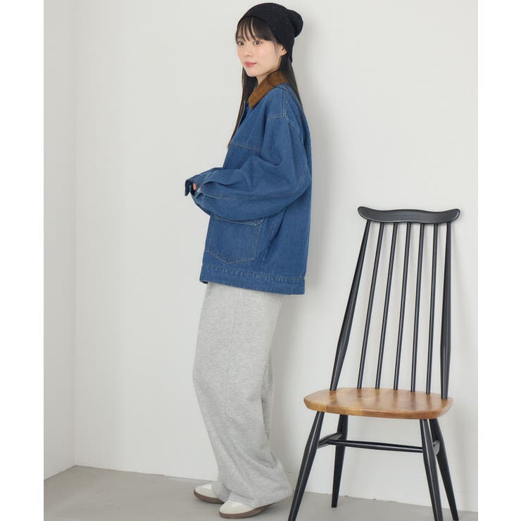 コーデュロイ衿デニムGジャン | RETRO GIRL | 詳細画像26 